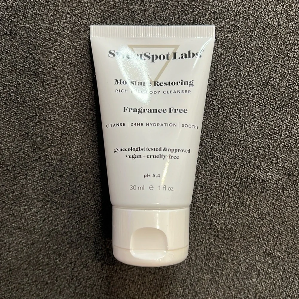 New/Sealed SweetSpot Labs Moisture Restoring Full Body Cleanser 1 Fl. Oz.